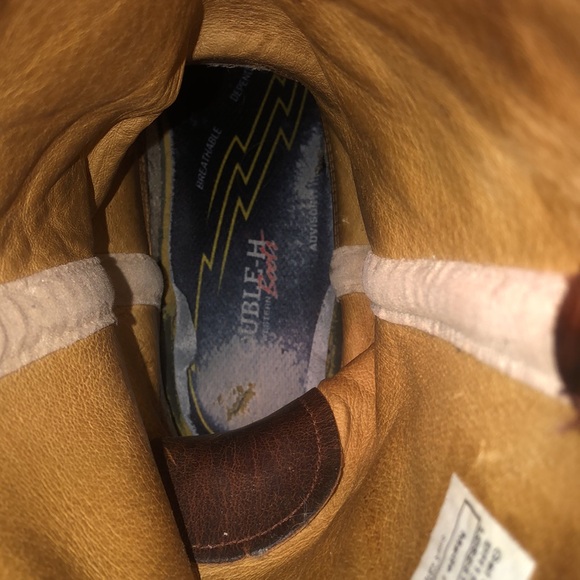 Used Men’s Double H Gel Ice Work Cowboy Boots Size 10.5D DH1552 Brown - Picture 12 of 13